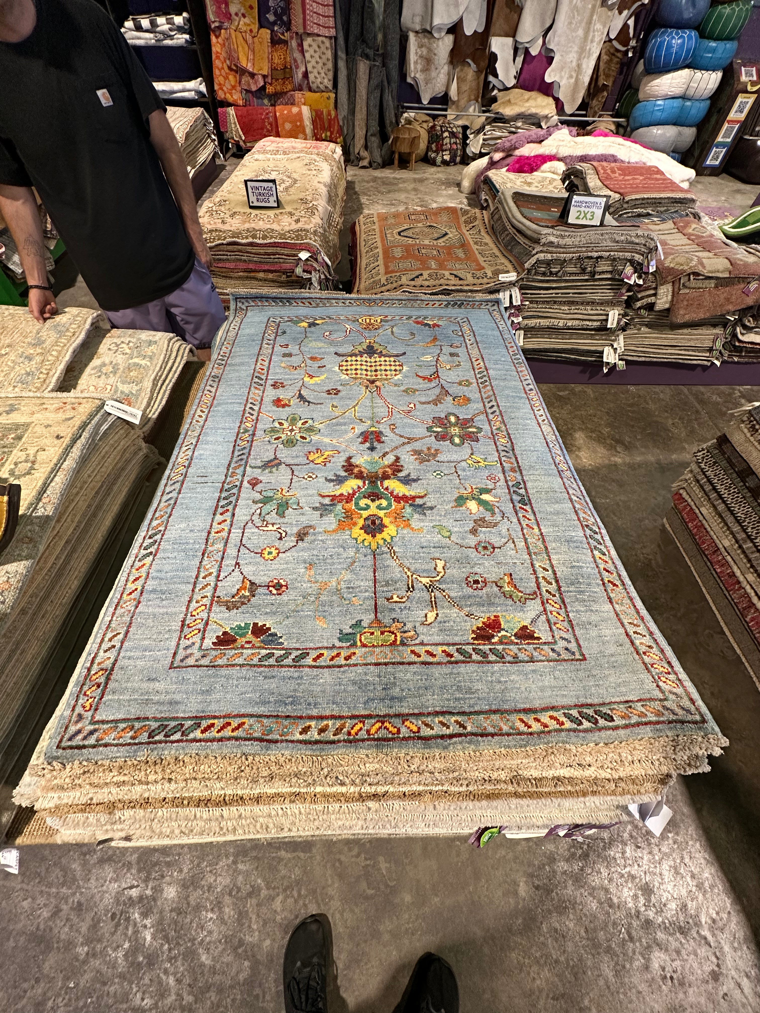 Ellie Salmon 2.10x4.2 Afghani Sultani