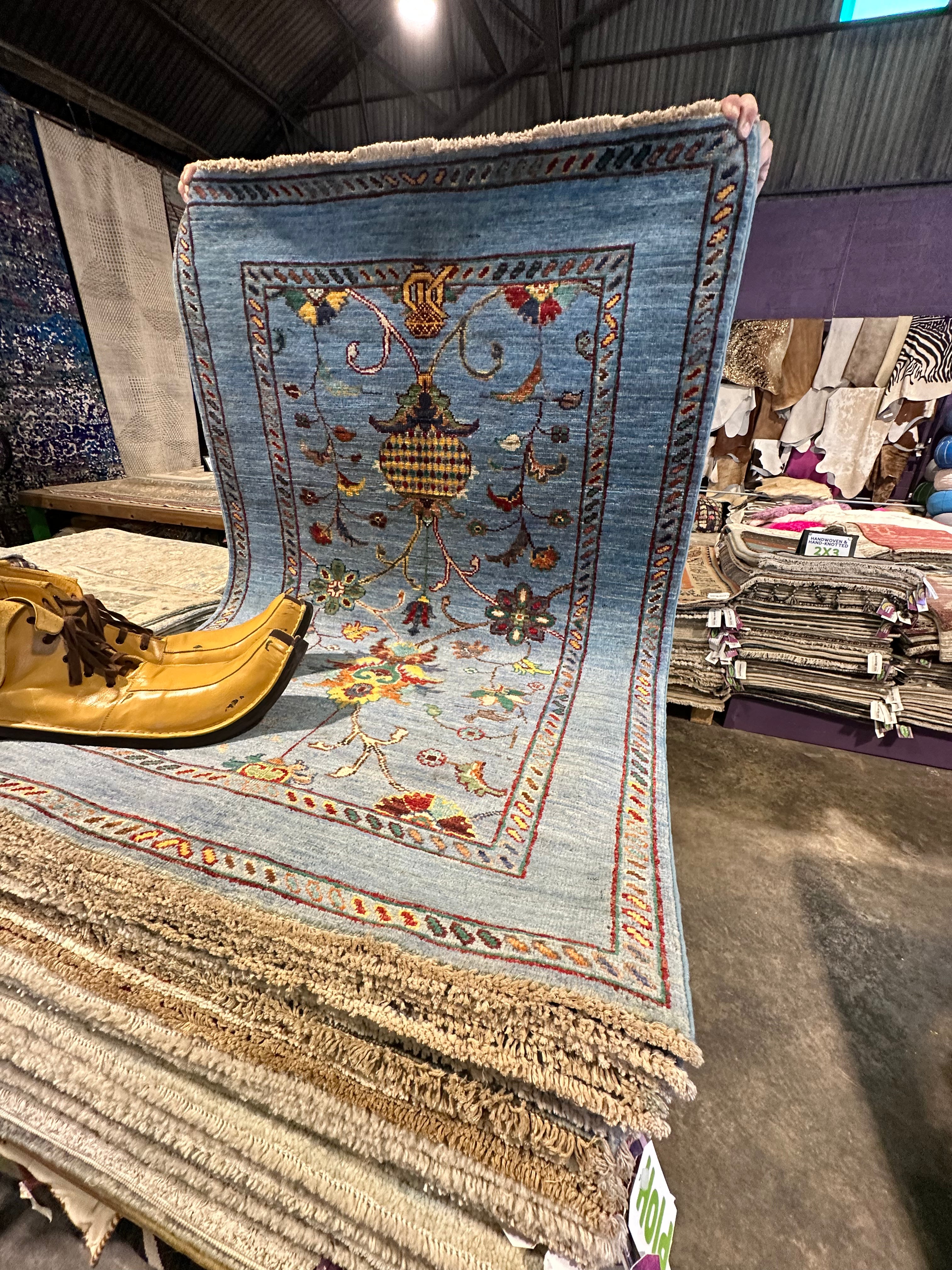 Ellie Salmon 2.10x4.2 Afghani Sultani
