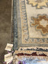Dvira Ovadia 8x10 Grey and Tan Hand-Knotted Oushak Rug