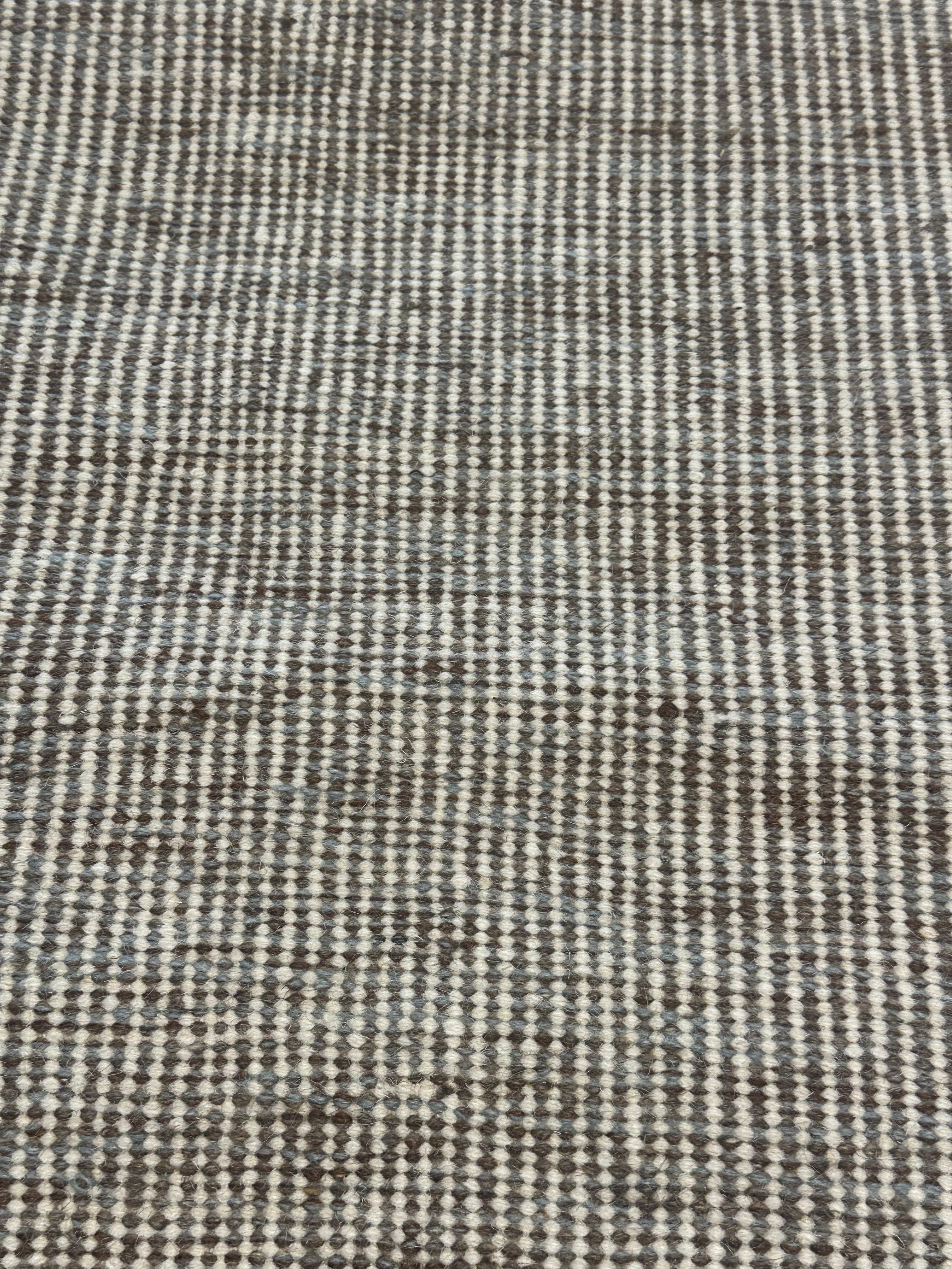 John Delray 6.6x9.3 Grey Handwoven Modern Rug