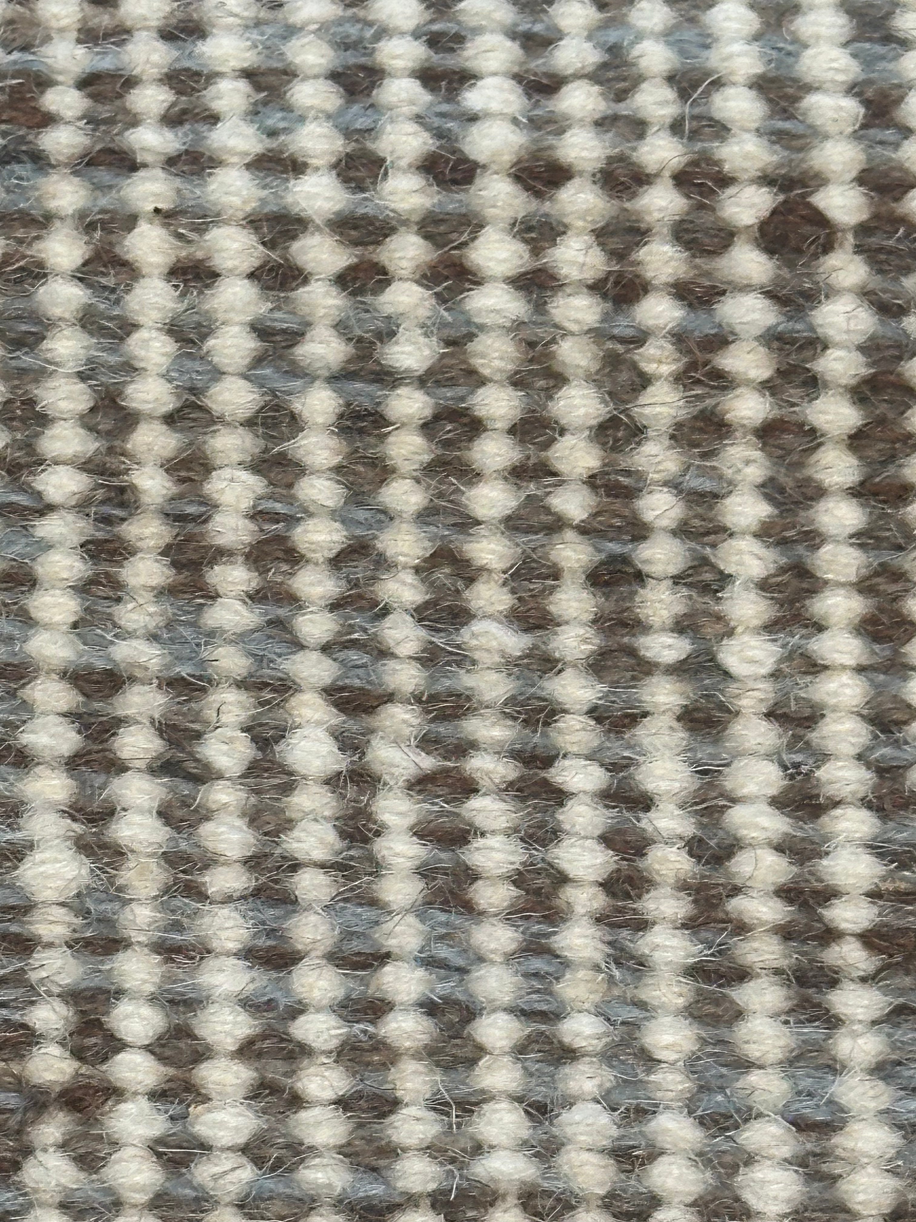 John Delray 6.6x9.3 Grey Handwoven Modern Rug