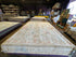 Corinne de Berry 8.10x11.7 Light Blue Red Whitewashed Afghani Oushak Rug
