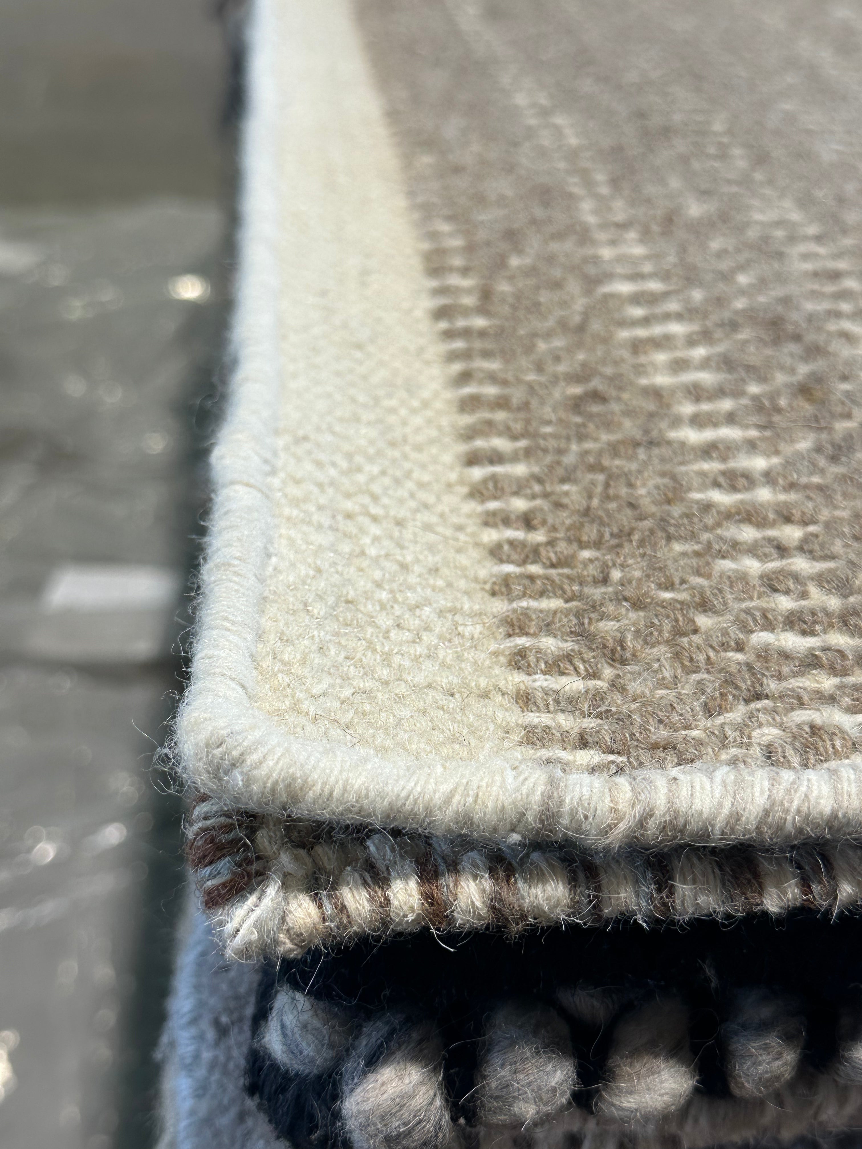 Jonathan Losa 6.9x8.6 Grey Handwoven Modern Rug