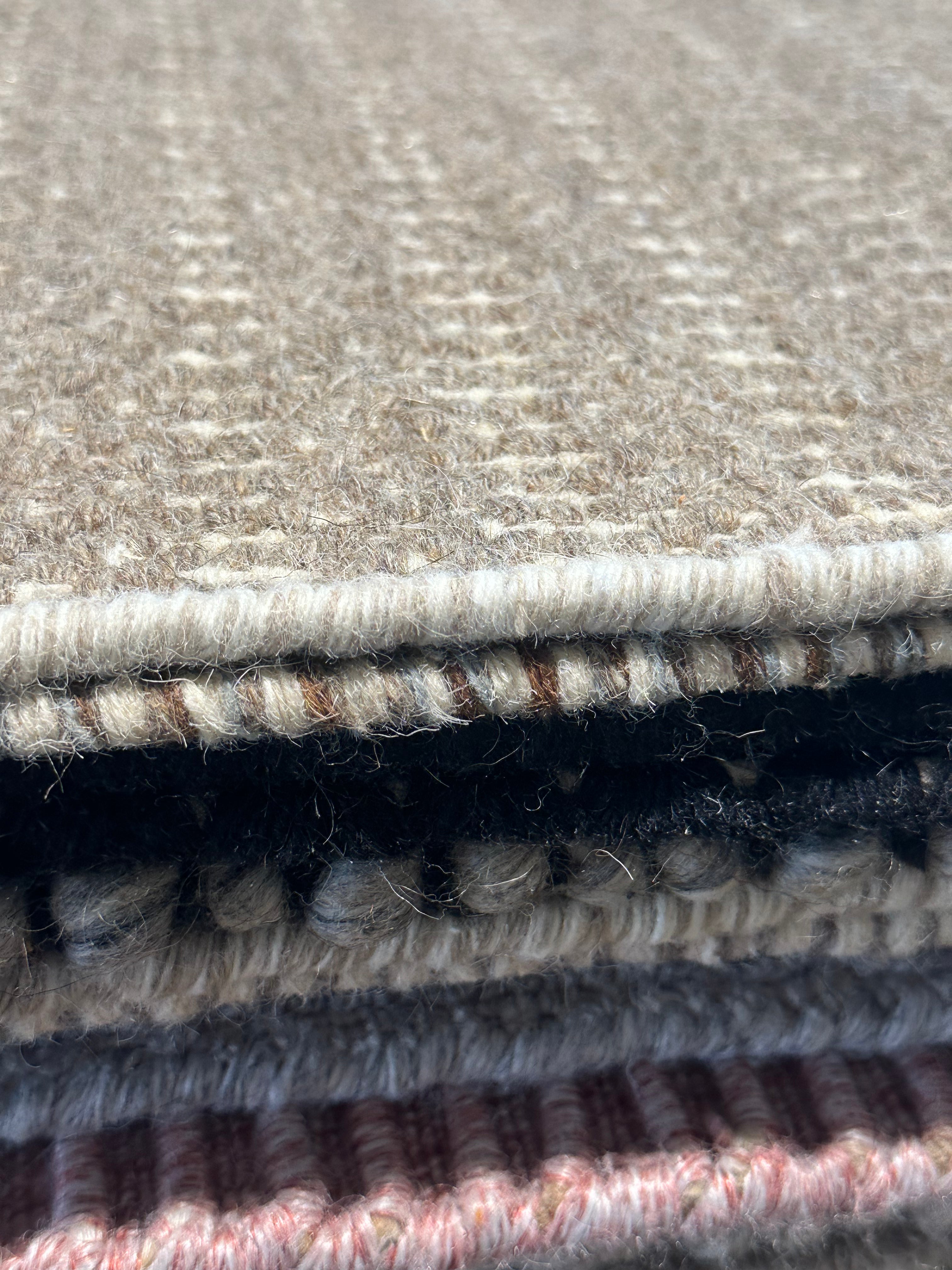 Jonathan Losa 6.9x8.6 Grey Handwoven Modern Rug