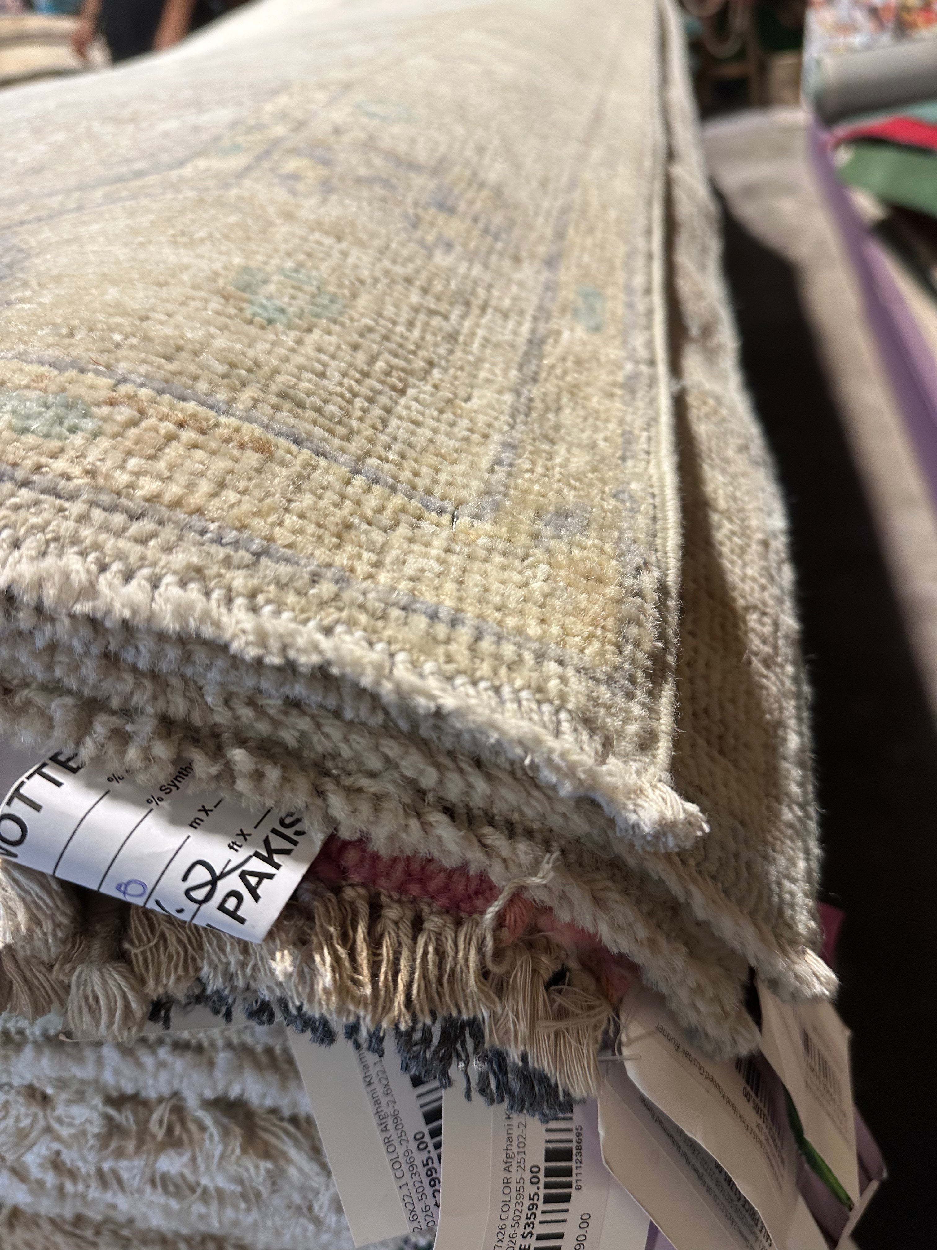 Leigh Stevens 3x11.7 Afghani Whitewashed Oushak