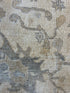 Kayla Dobilas 9.1x12.2 Light Blue Whitewashed Afghani Oushak Rug