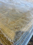 Kayla Dobilas 9.1x12.2 Light Blue Whitewashed Afghani Oushak Rug