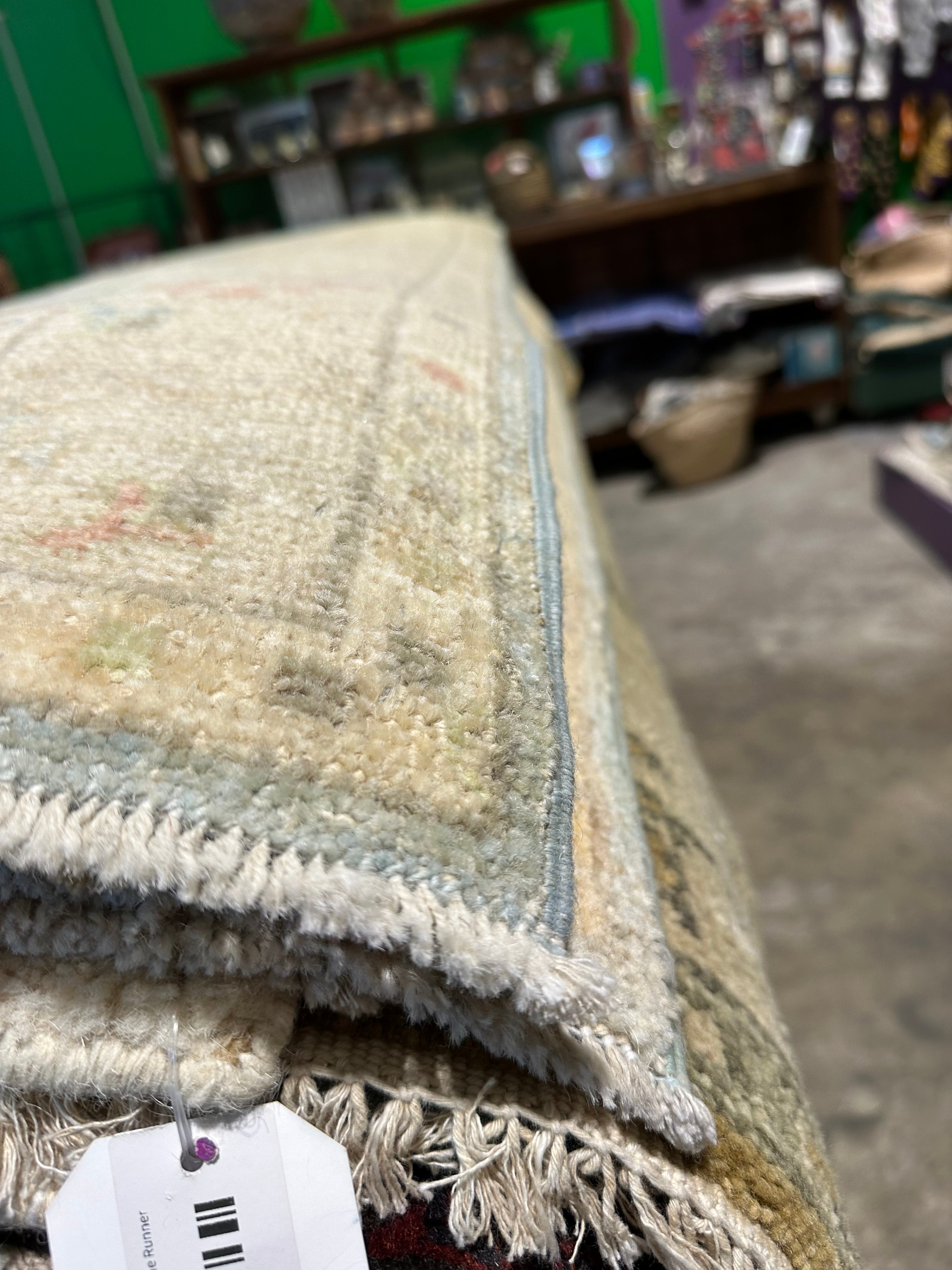 Harriet Hamblin 2.11x7.11 Afghani Whitewashed Oushak