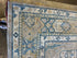 Alexandra Ulanova 9.8x13.3 Blue Whitewashed Afghani Oushak Rug