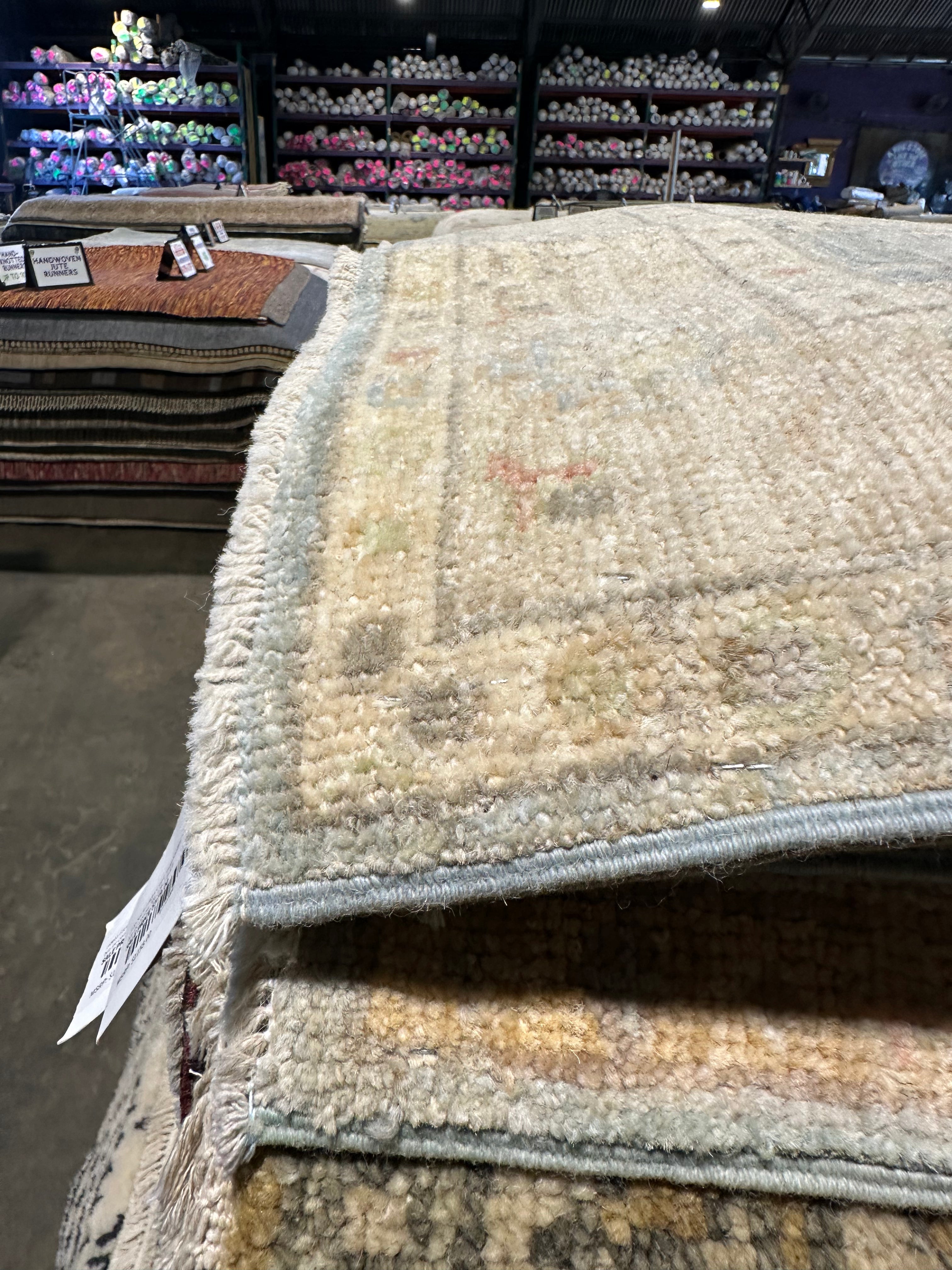 Harriet Hamblin 2.11x7.11 Afghani Whitewashed Oushak