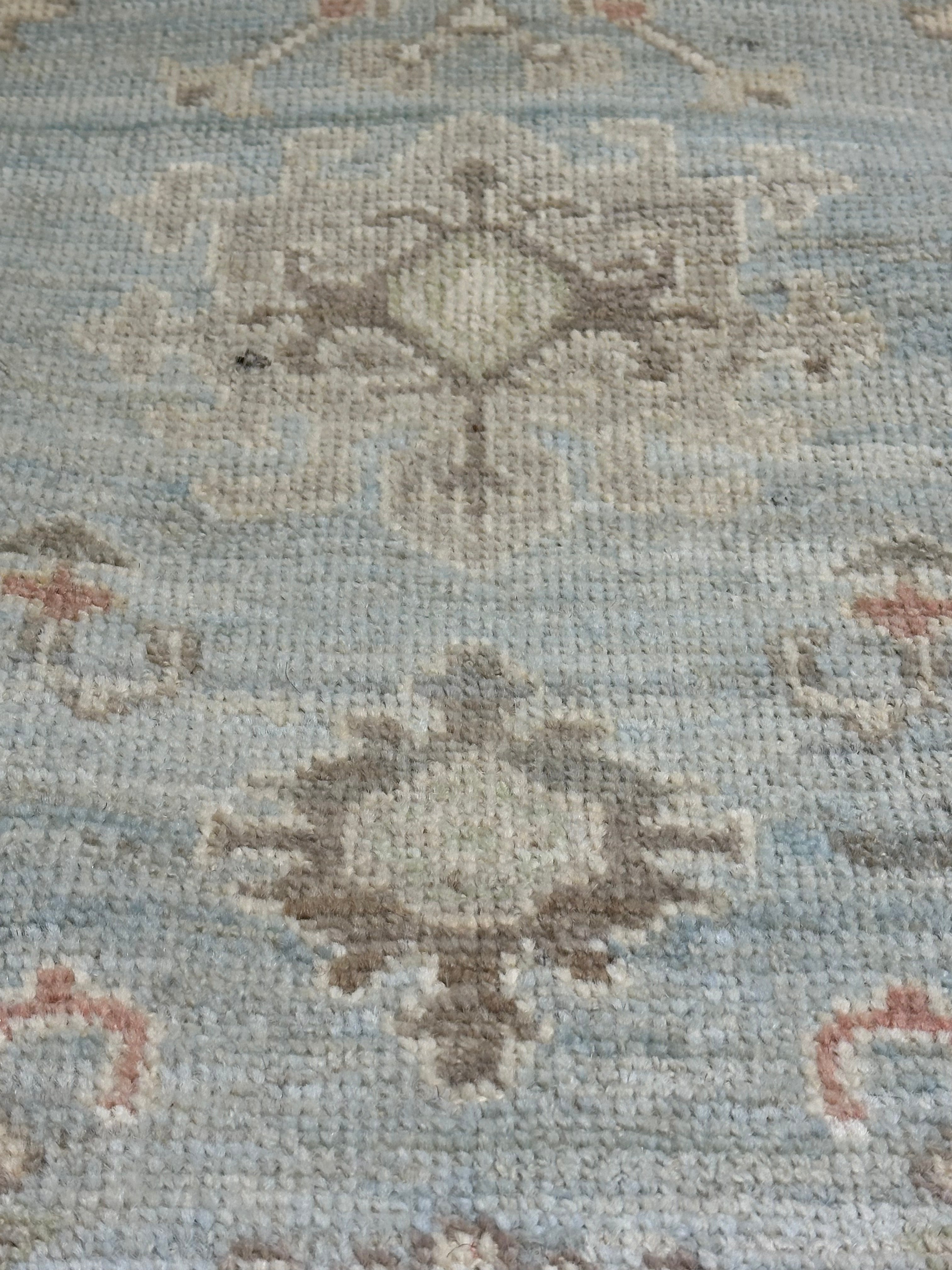 Harriet Hamblin 2.11x7.11 Afghani Whitewashed Oushak