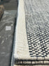 Aaron Tulsa 7x7 Black Handwoven Modern Rug