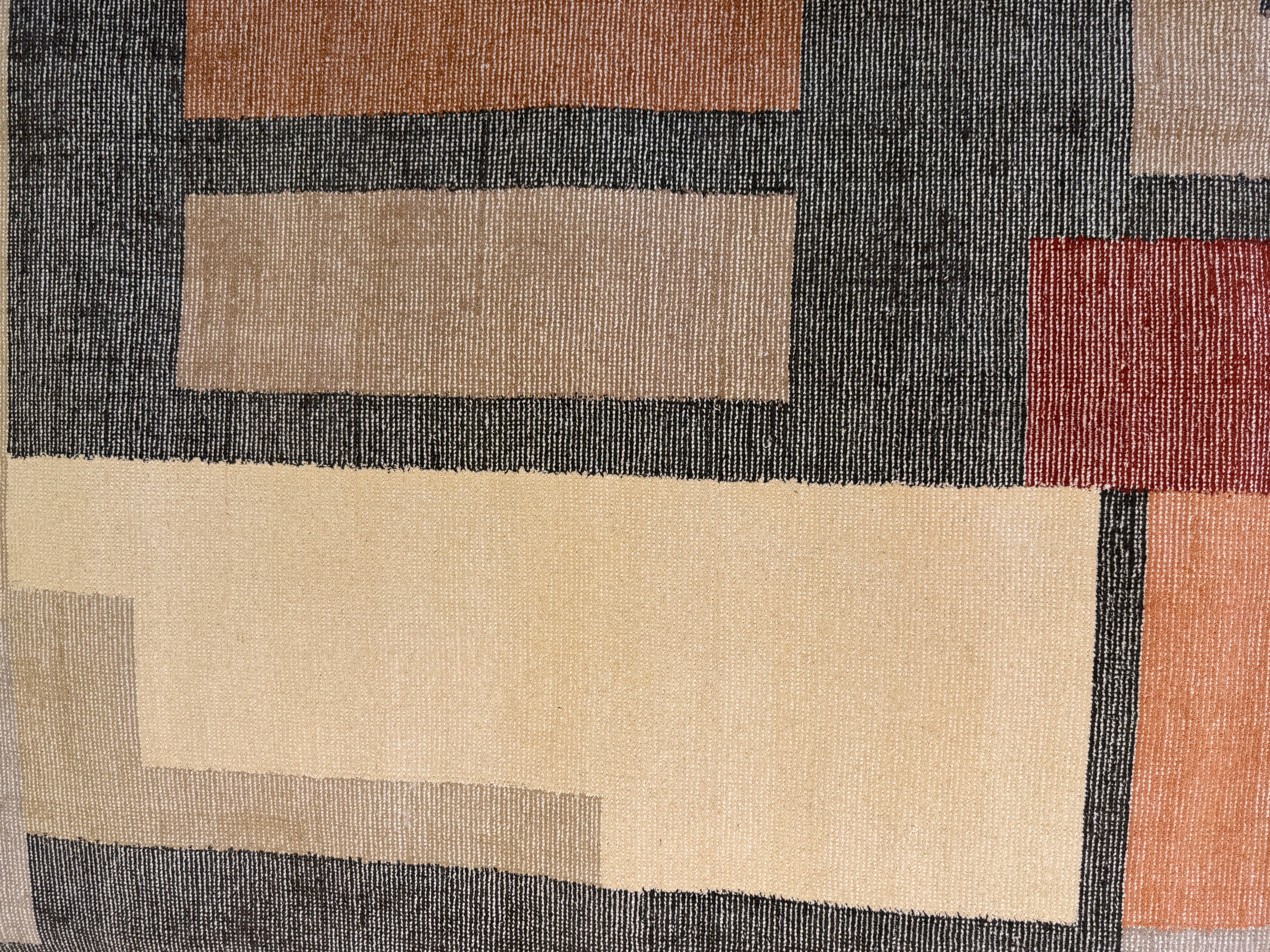 Marcus Lathan 8x10 Brown Handwoven Modern Rug