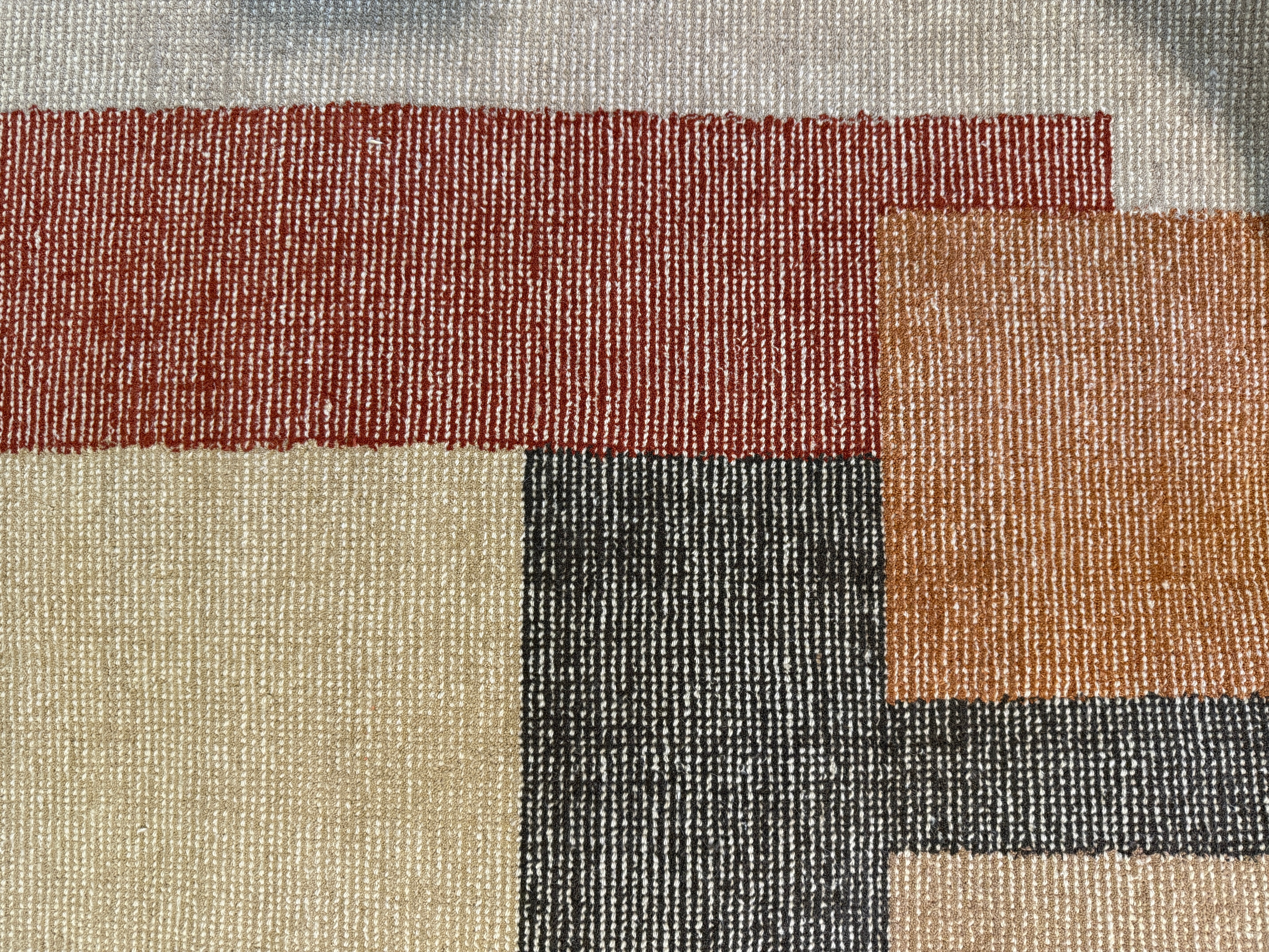 Marcus Lathan 8x10 Brown Handwoven Modern Rug