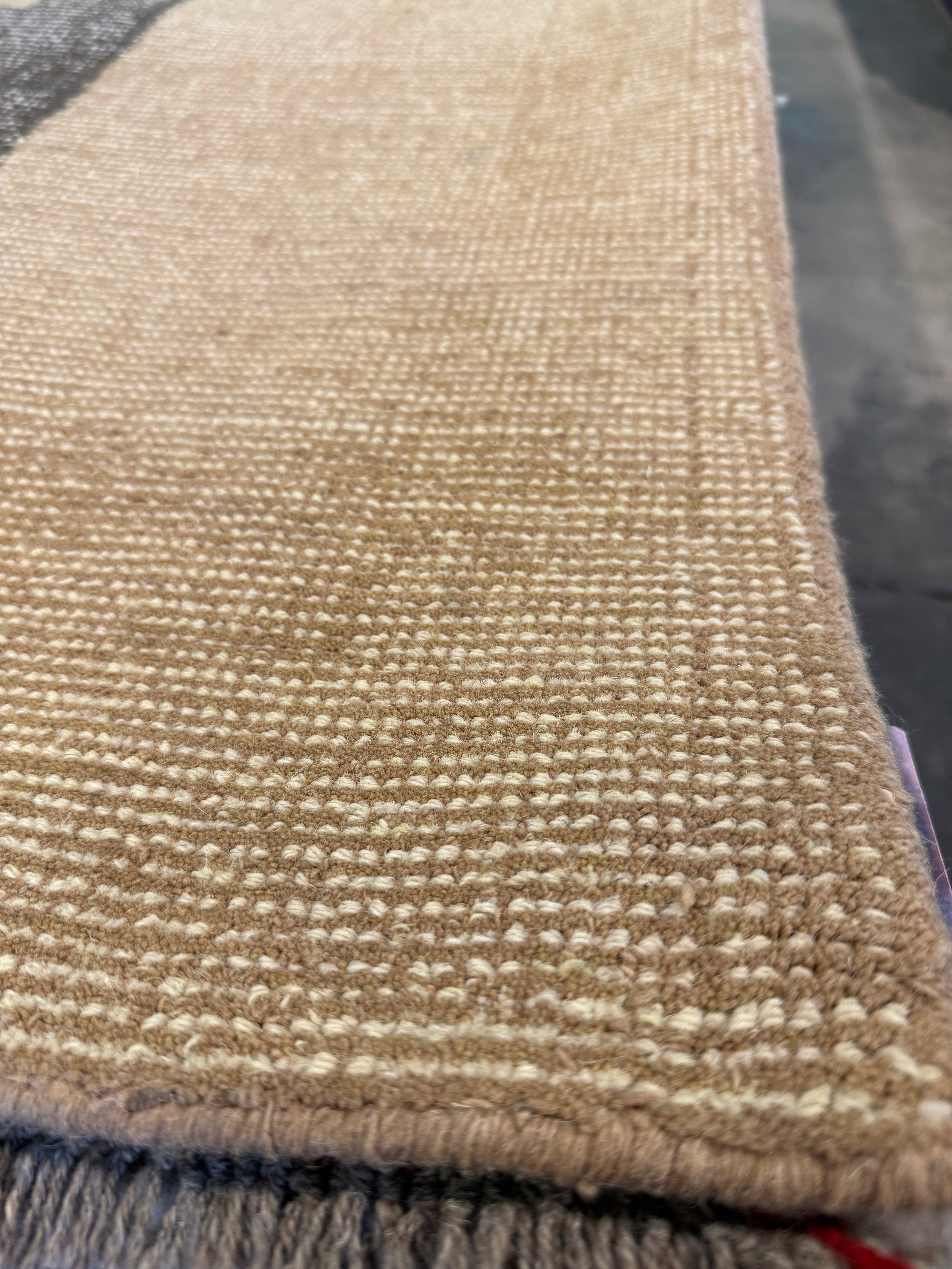 Marcus Lathan 8x10 Brown Handwoven Modern Rug