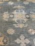 Lauren Buxbaum Gordon 8x10 Grey Hand-Knotted Oushak Rug