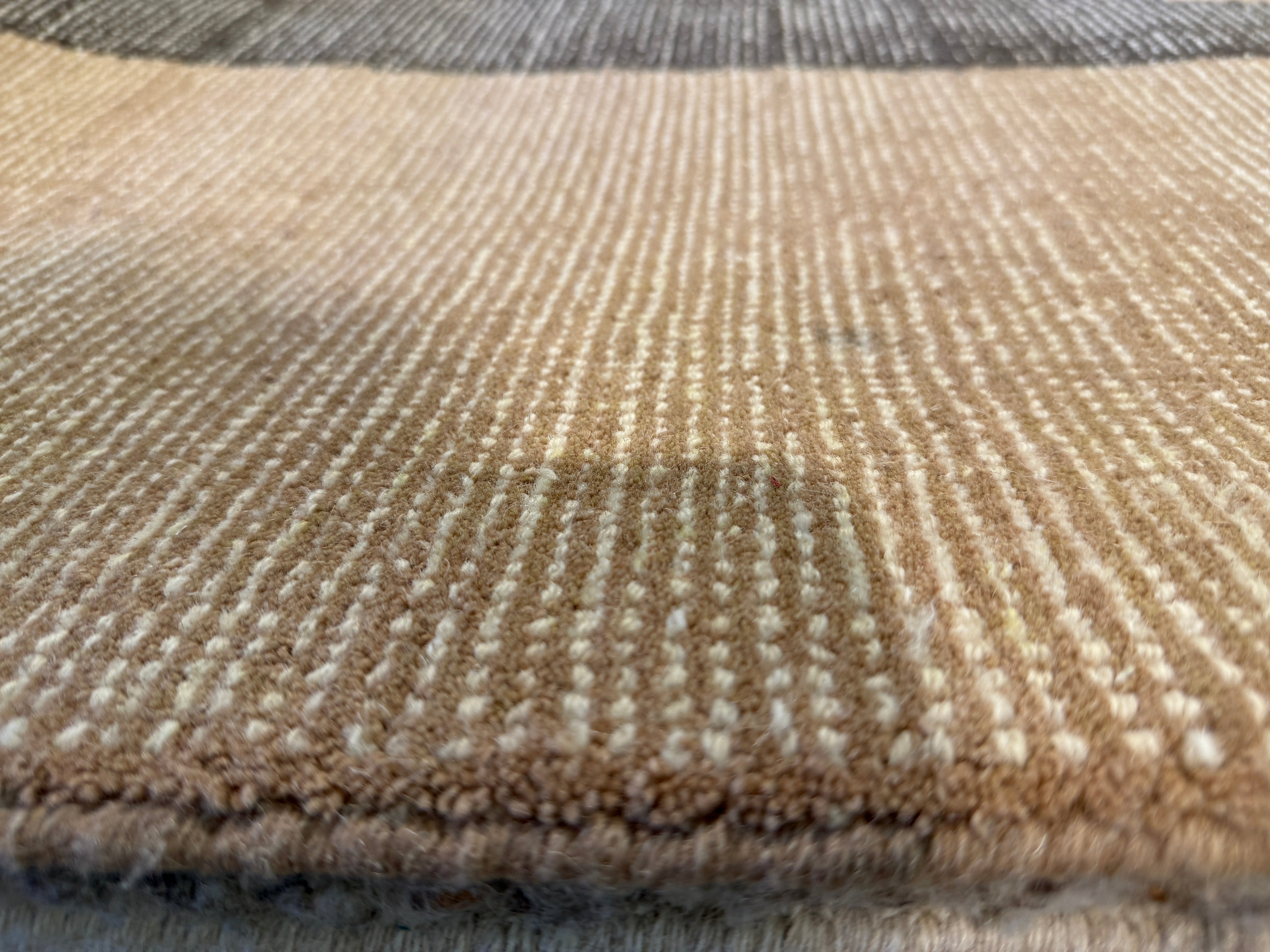 Marcus Lathan 8x10 Brown Handwoven Modern Rug
