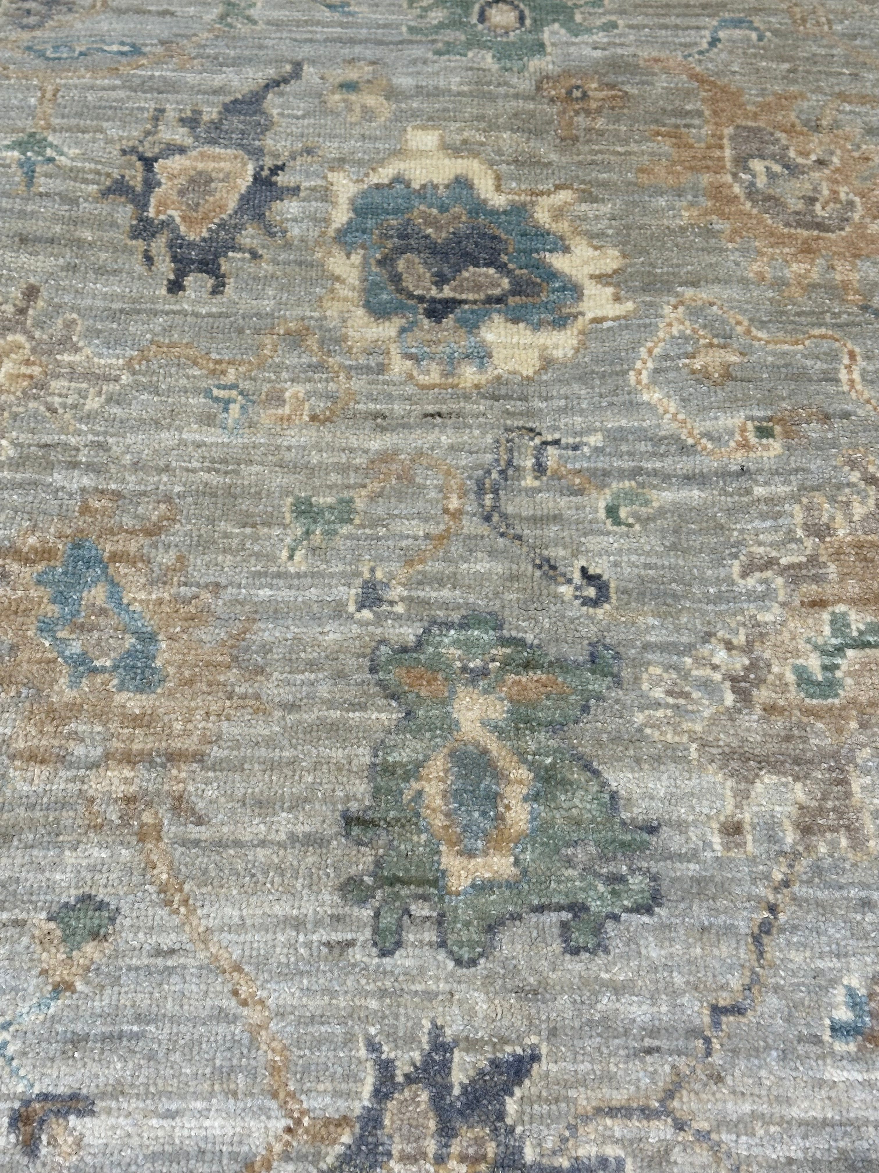 Kate Turner 3.10x6.2 Afghani Whitewashed Oushak