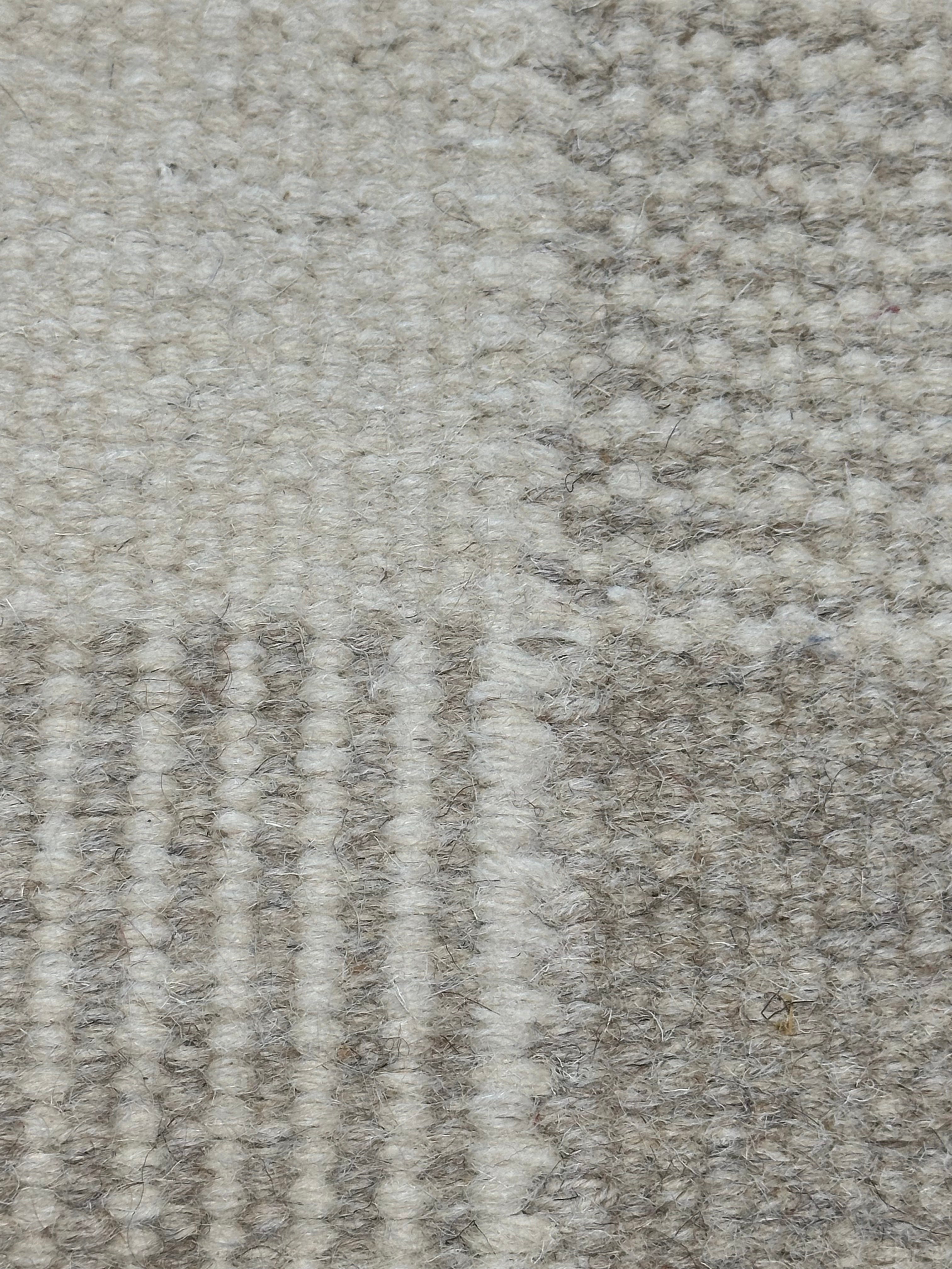 James Clarke 6x9 Grey Handwoven Modern Rug