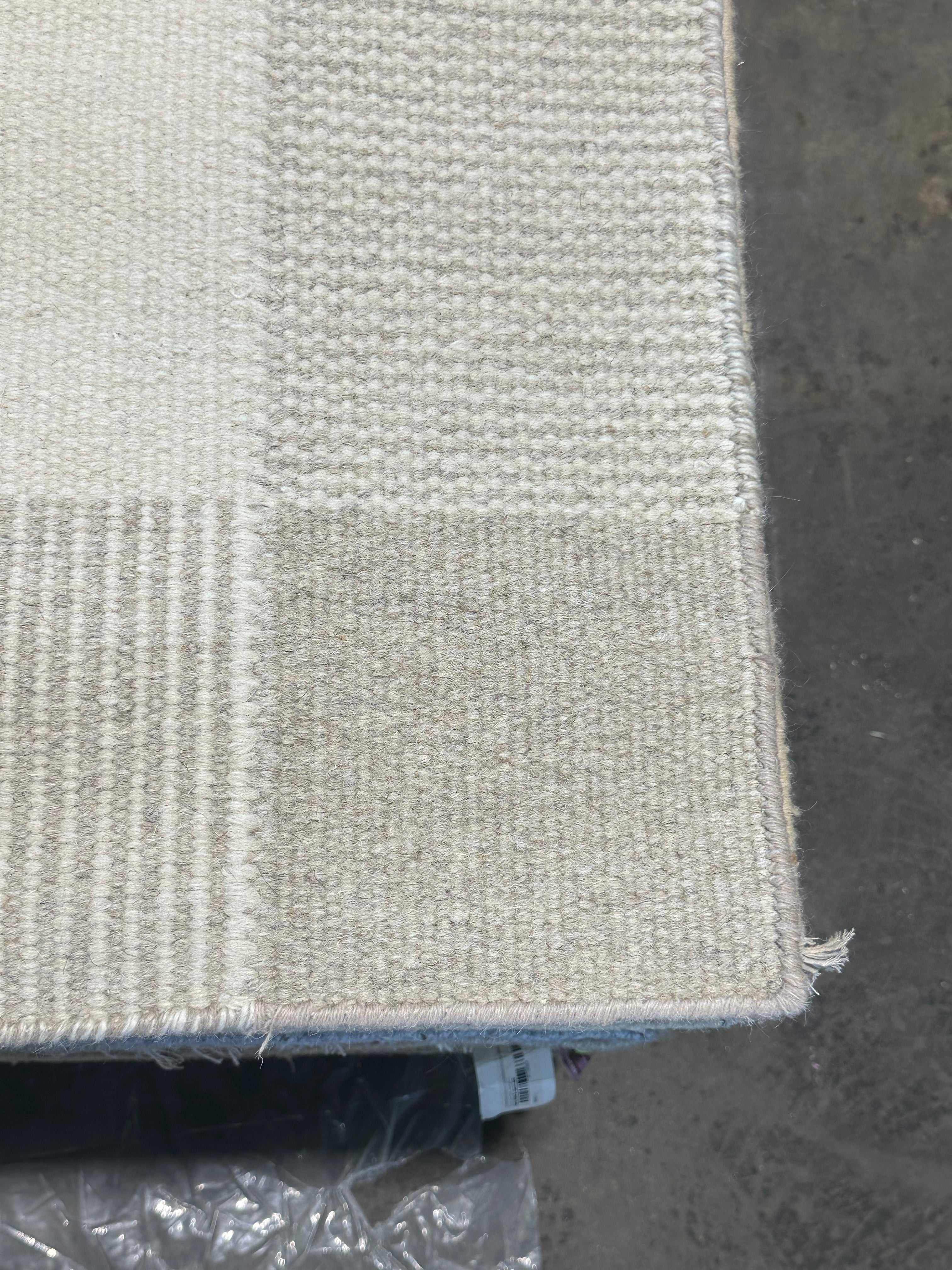 James Clarke 6x9 Grey Handwoven Modern Rug