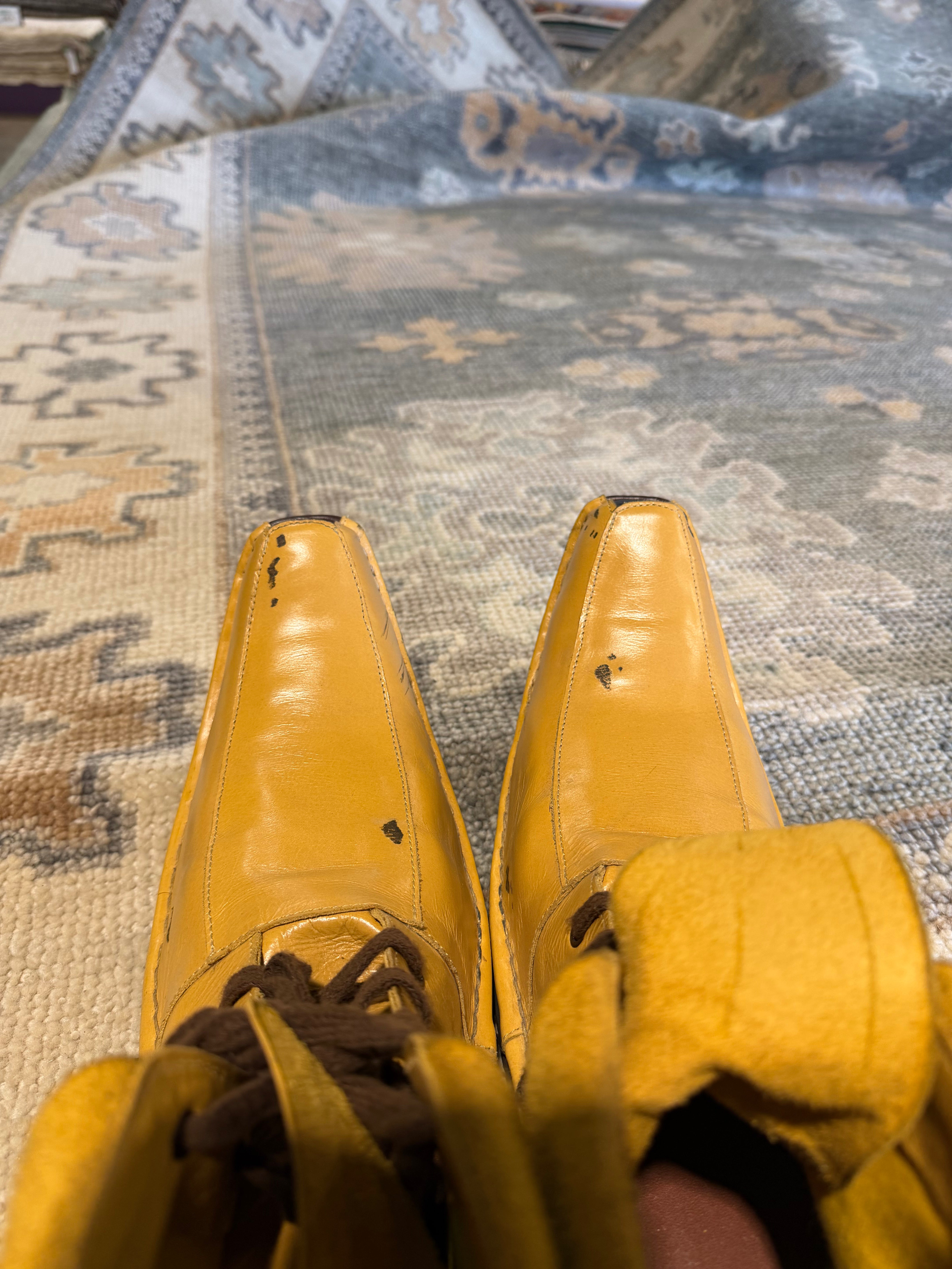 Lauren Buxbaum Gordon 8x10 Grey Hand-Knotted Oushak Rug