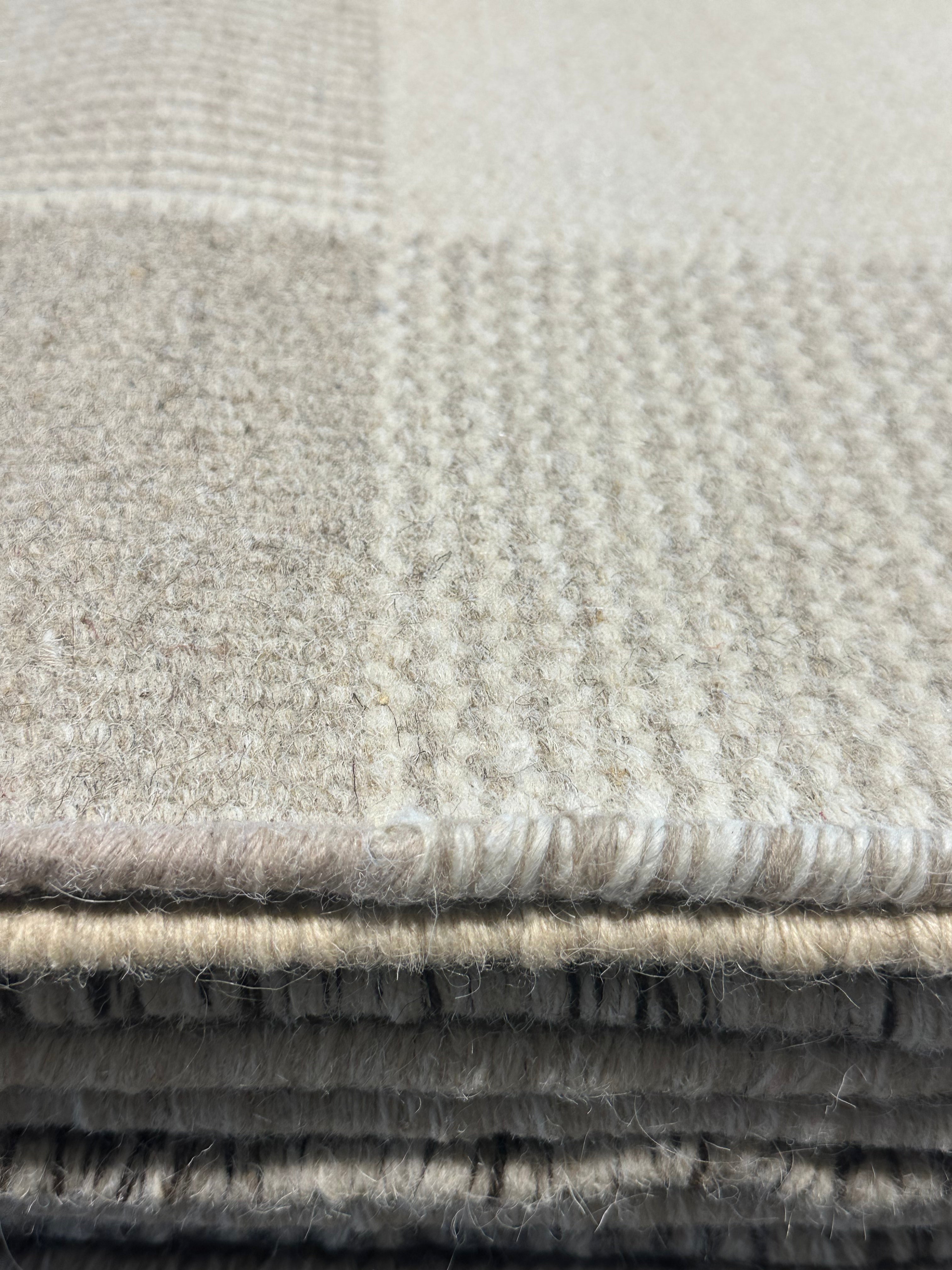 James Clarke 6x9 Grey Handwoven Modern Rug