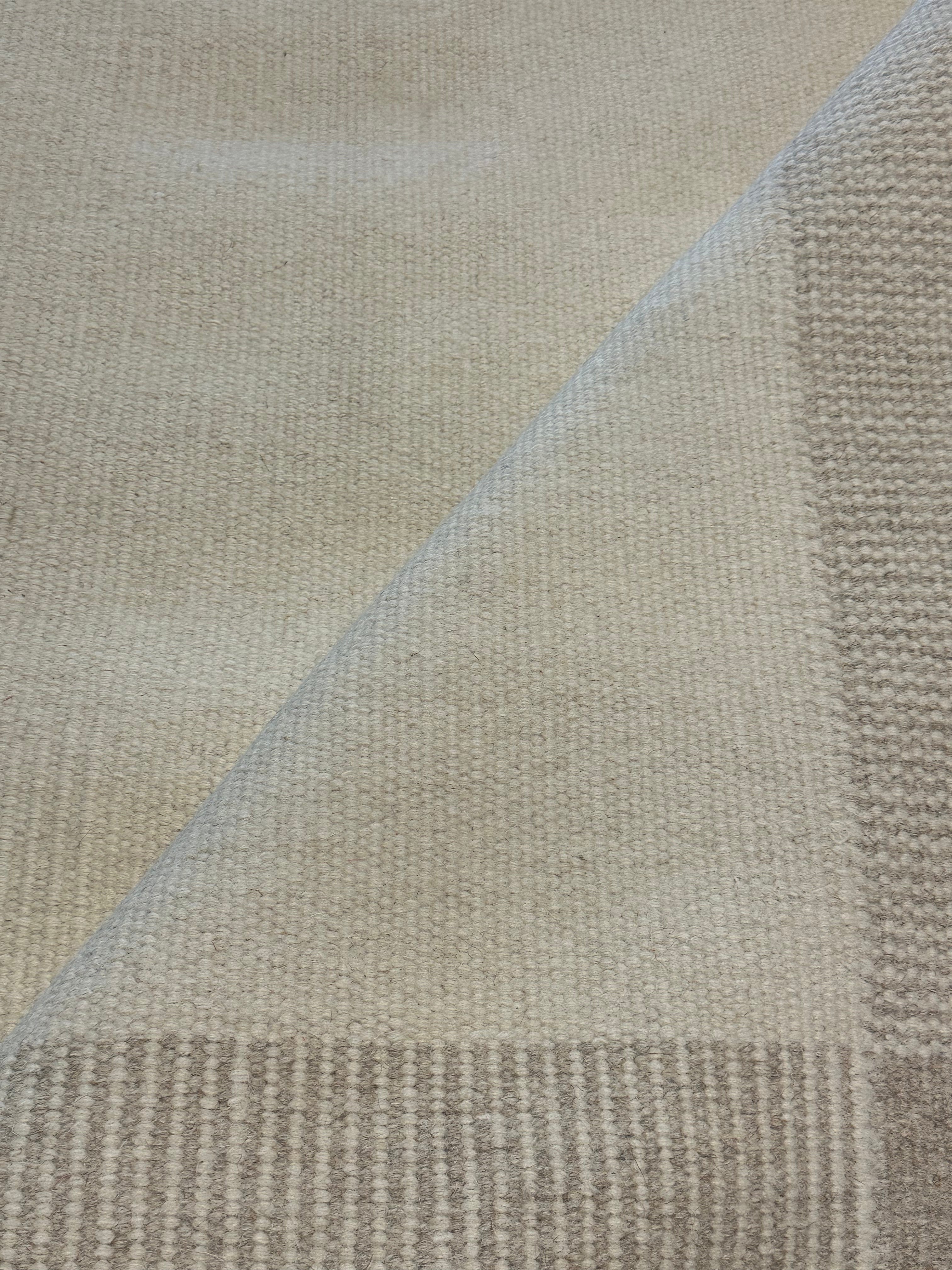 James Clarke 6x9 Grey Handwoven Modern Rug