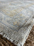 Danielle Brathwaite-Lynch 2.11x9.10 Cream Whitewashed Afghani Oushak Runner