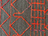 David Silver 5.6x7.6 Handwoven Durrie Grey and Red