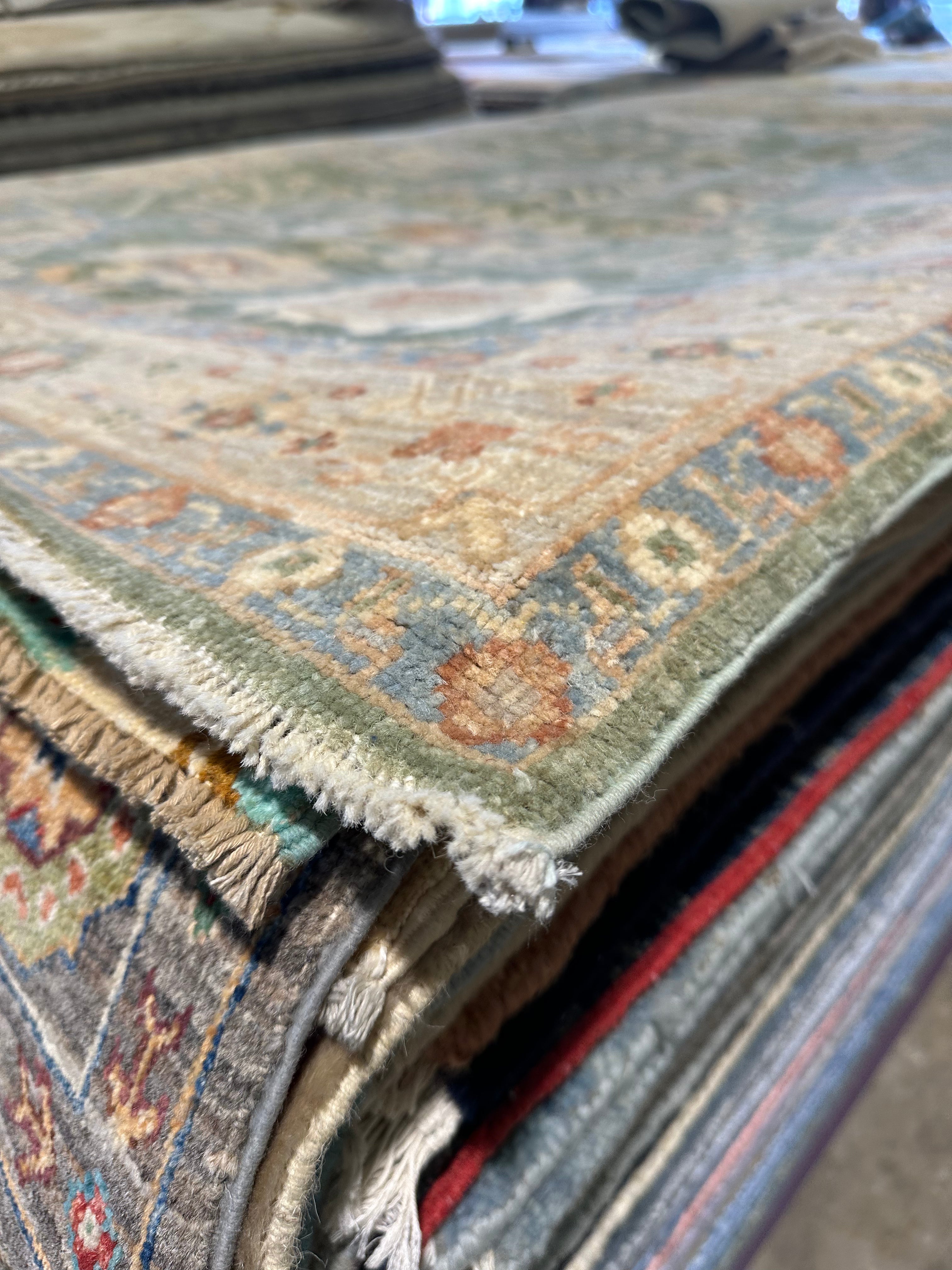 Gwen Rowden 4x5.11 Afghani Colorful Oushak