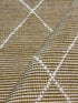 Jacob Rapini 6.9x9.3 Gold Handwoven Modern Rug