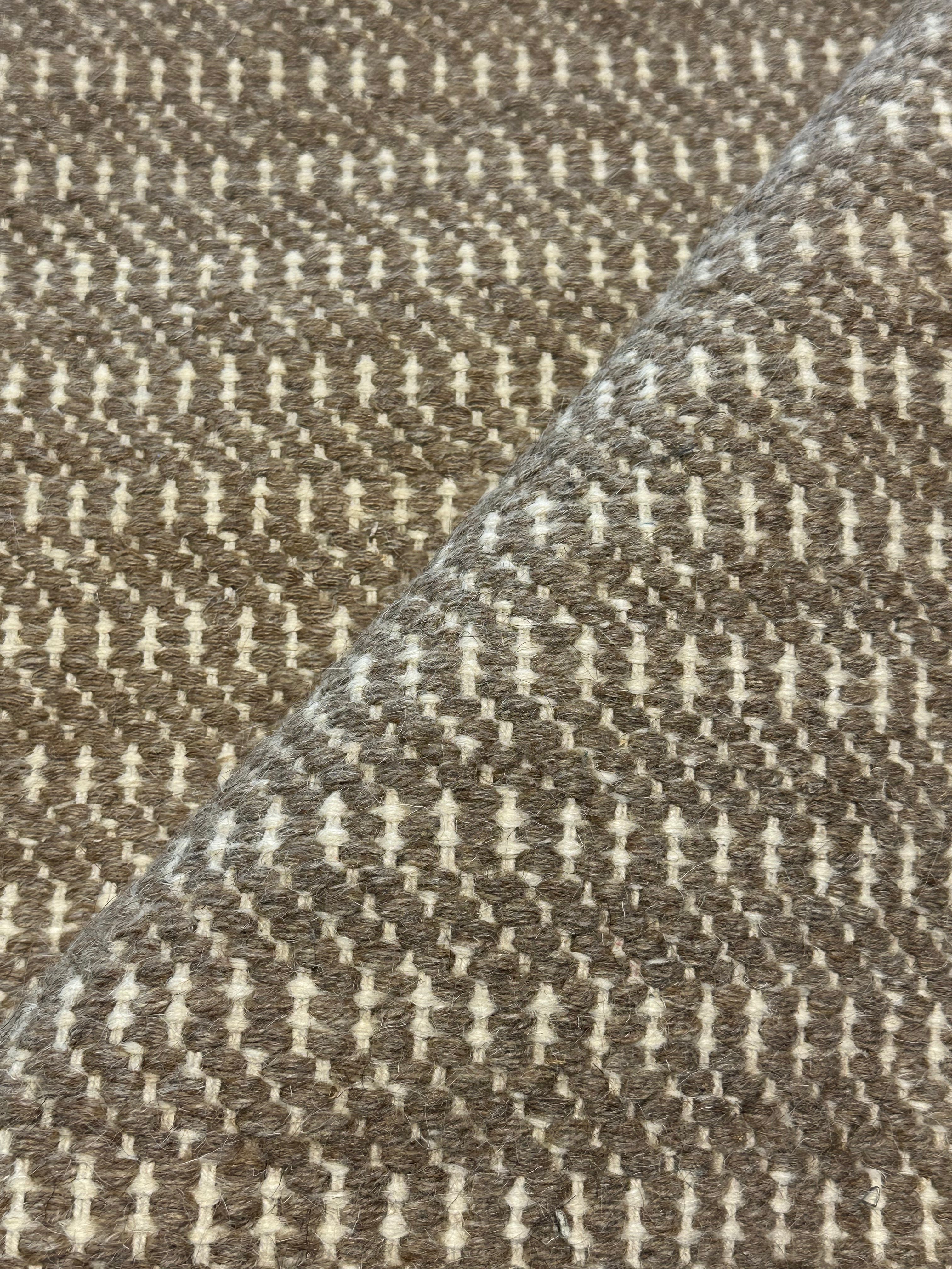 Hakeem Schaumberg 6.9x8.6 Grey Handwoven Modern Rug