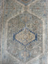Alanna Bale 3.1x23.5 Grey Blue Whitewashed Afghani Oushak Runner