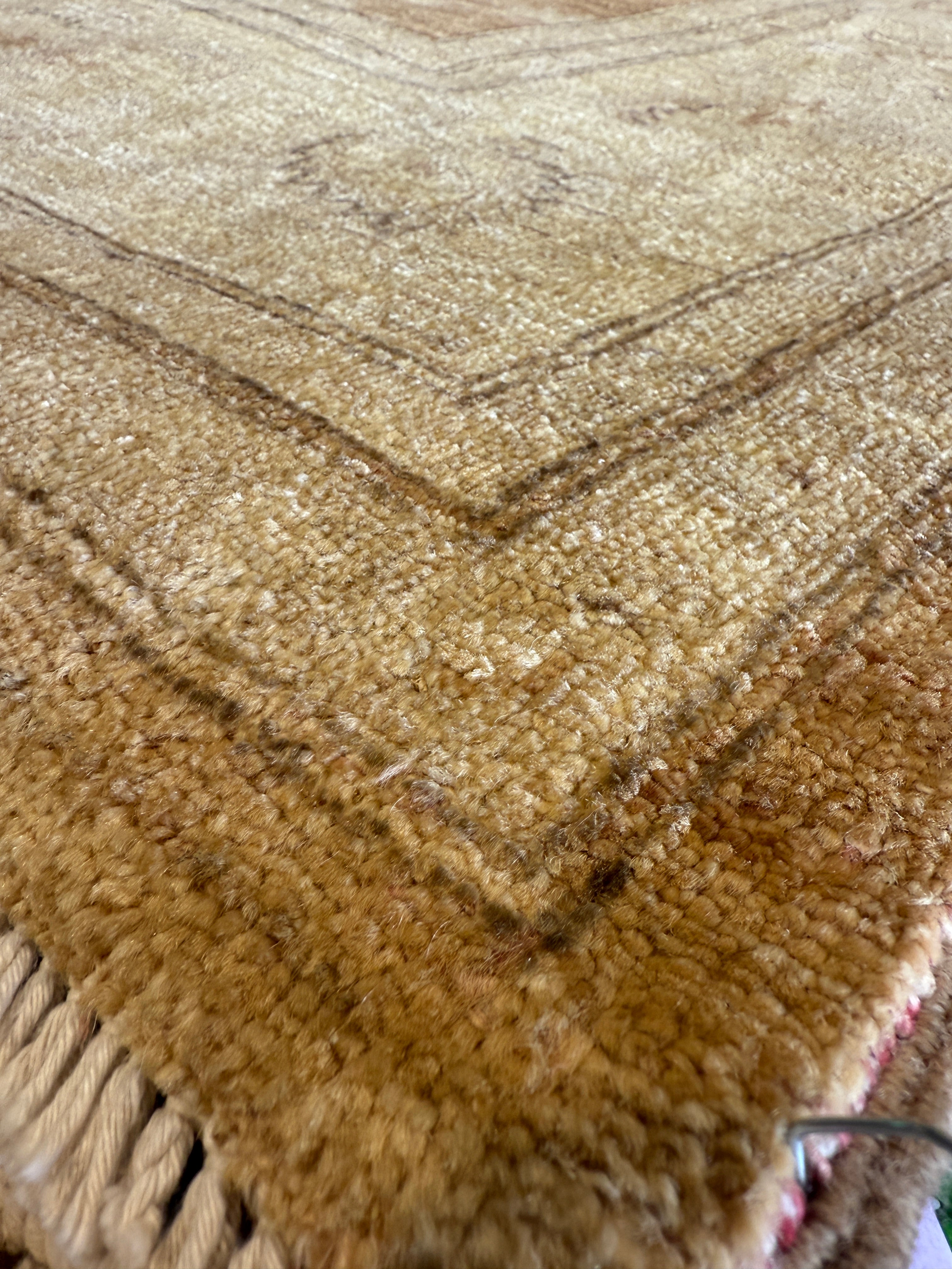 Erica Sinclair 8.11x9.11 Afghani Oushak Cream Rug