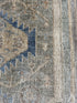 Alanna Bale 3.1x23.5 Grey Blue Whitewashed Afghani Oushak Runner