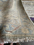 Alanna Bale 3.1x23.5 Grey Blue Whitewashed Afghani Oushak Runner