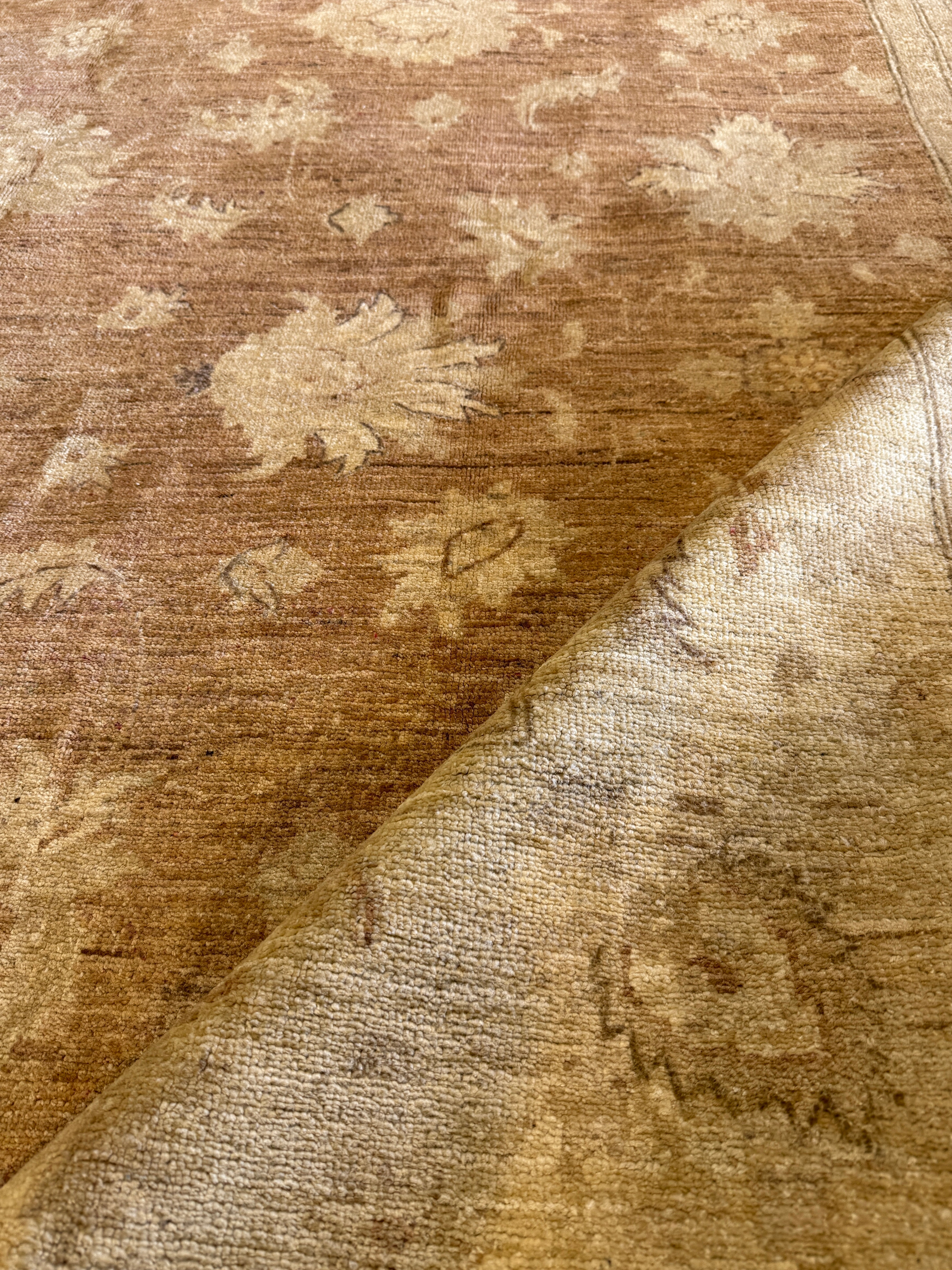 Erica Sinclair 8.11x9.11 Afghani Oushak Cream Rug