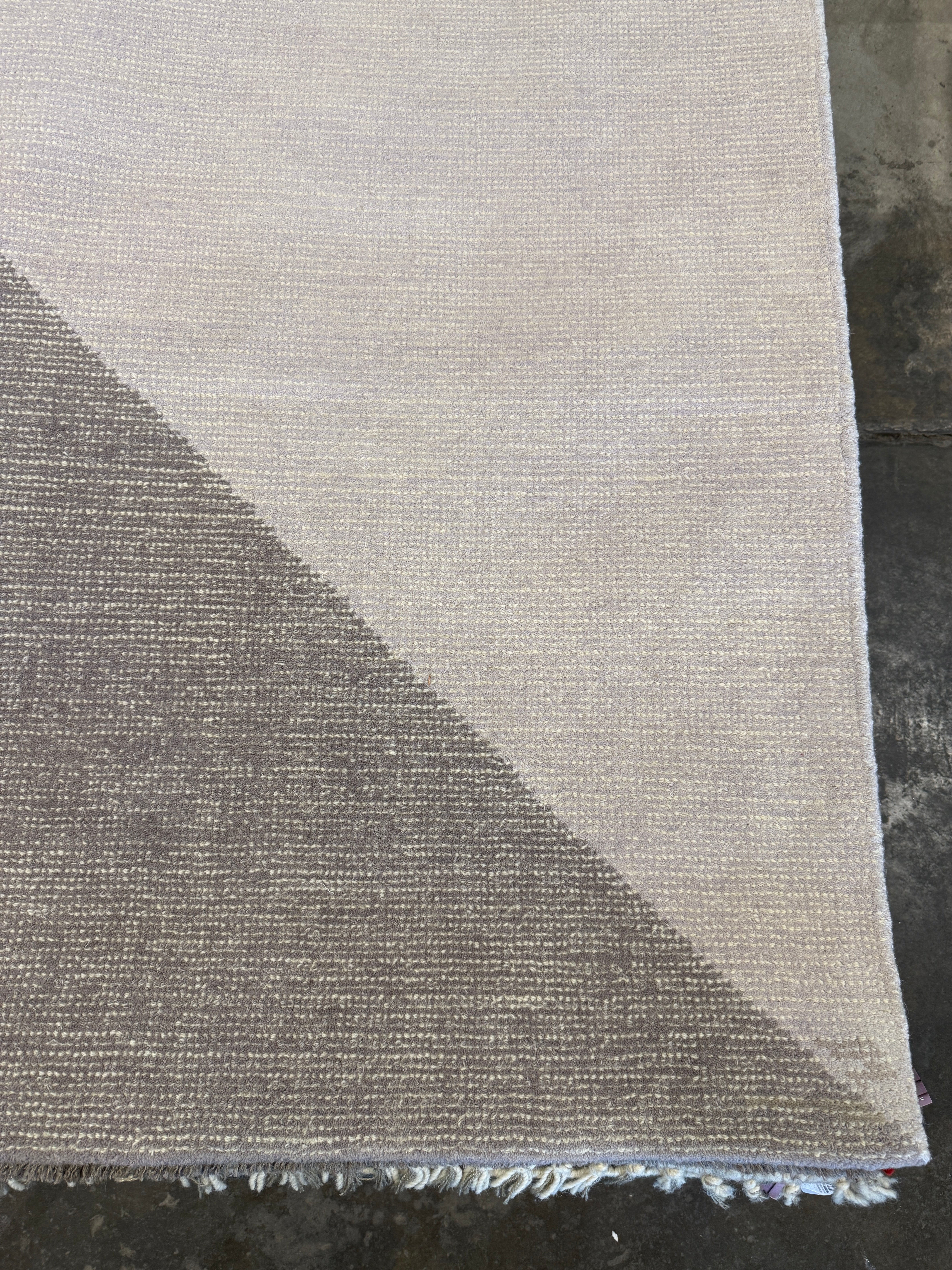 Garrett Aida 8x10 Grey Handwoven Modern Rug