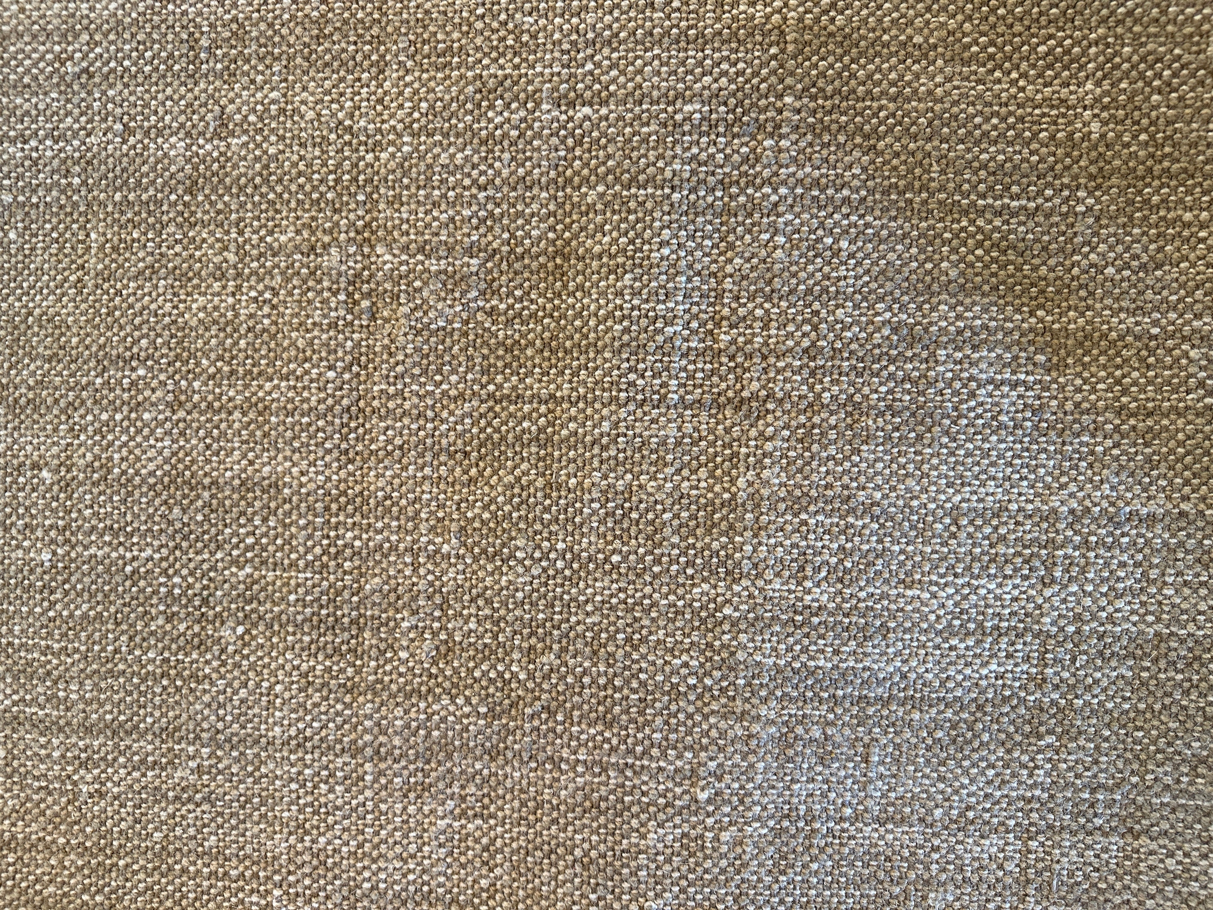 Tom Gilbert 8x10 Hand-Woven Durrie Textured Beige