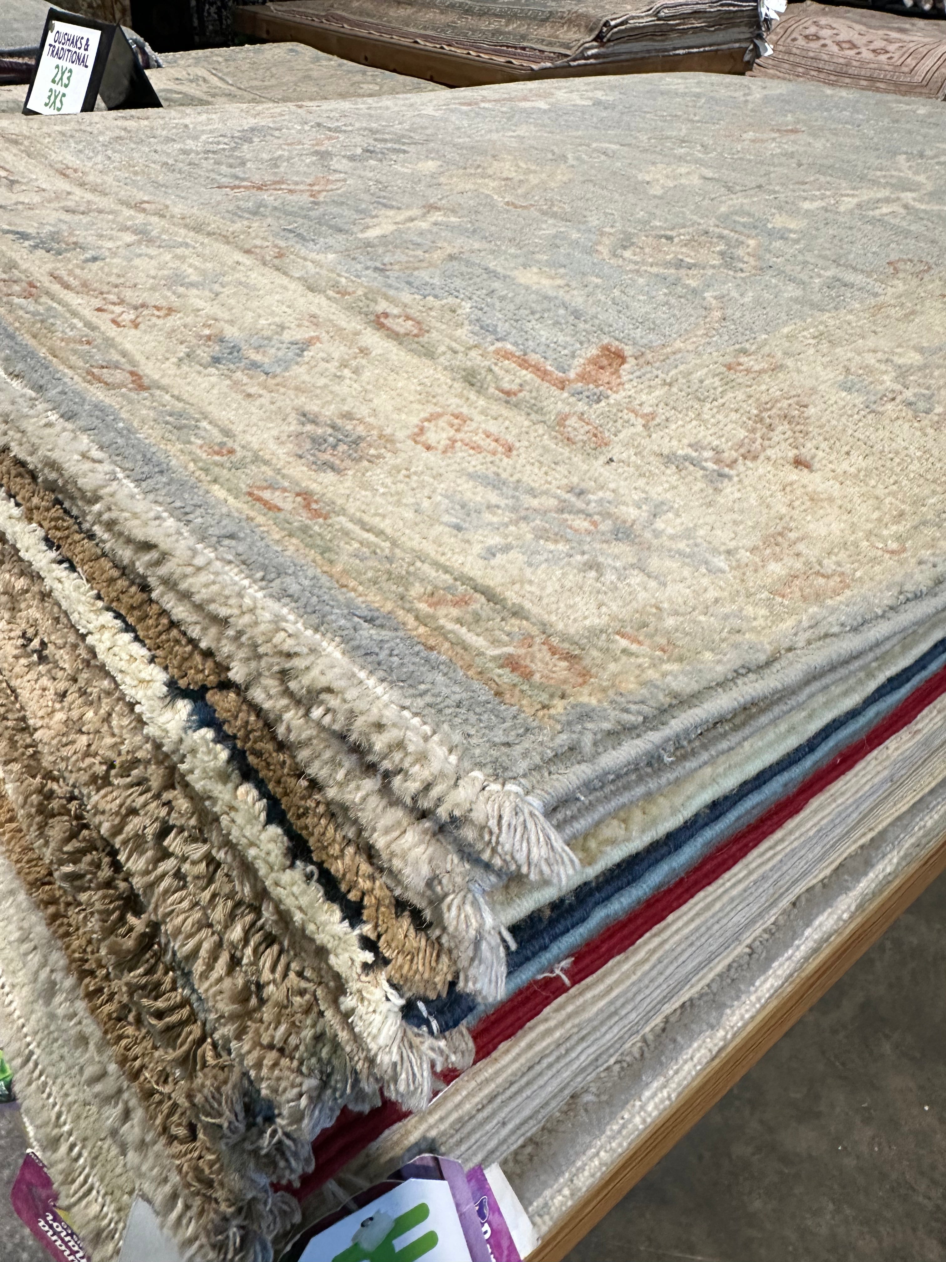 Paddy Paddison 2.11x5.4 Afghani Whitewashed Oushak