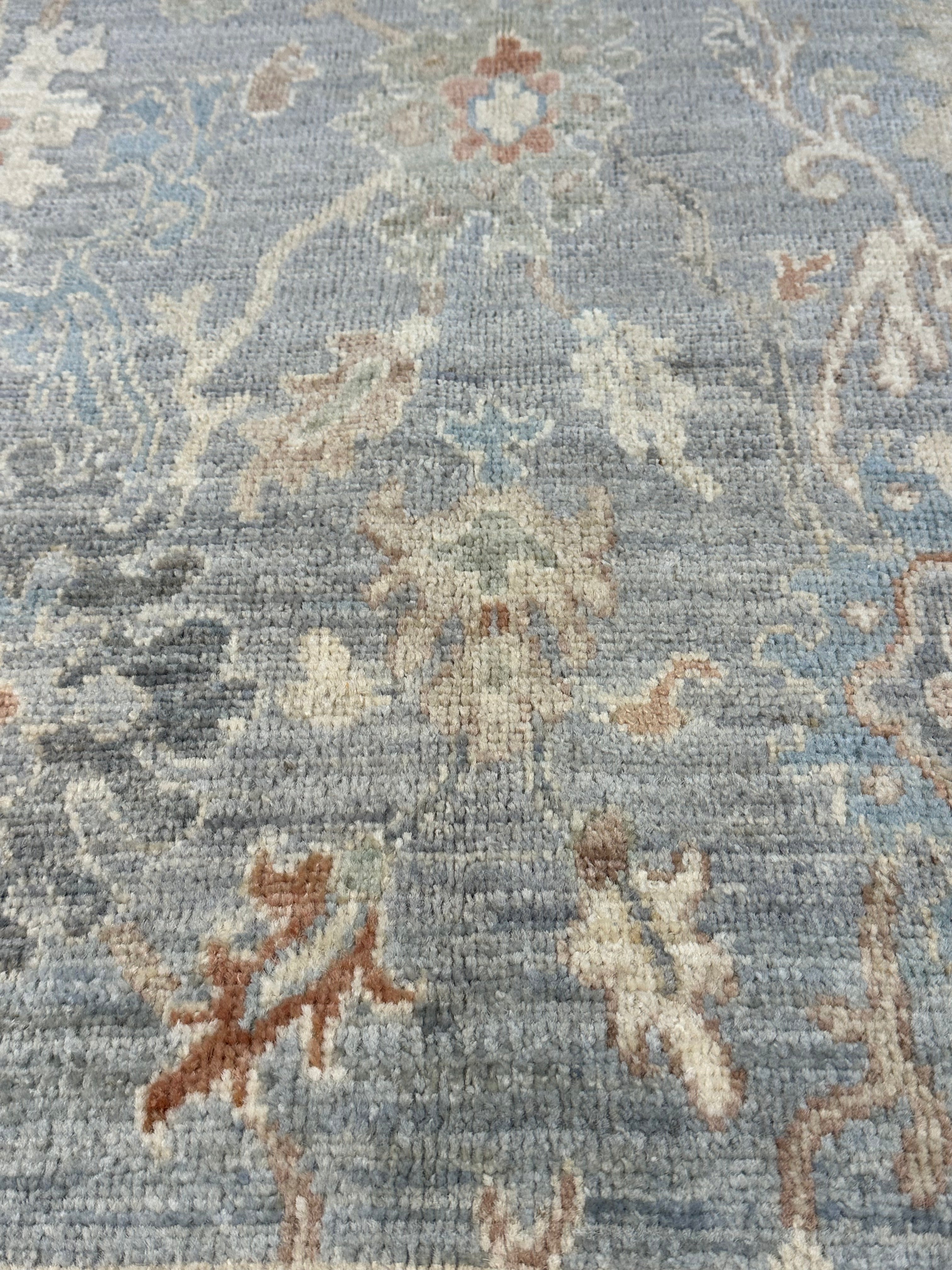Paddy Paddison 2.11x5.4 Afghani Whitewashed Oushak