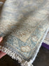 Kiki 3.1x23.7 Blue Whitewashed Afghani Oushak Runner