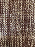 David Robert 8x10 Hand-Woven Durrie Textured Brown