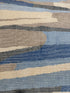 Brandon Kieffer 8x9.9 Blue Handwoven Modern Rug