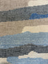 Brandon Kieffer 8x9.9 Blue Handwoven Modern Rug