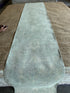 Jennifer Reddon 2.11x17.8 Blue Green Whitewashed Afghani Oushak Runner