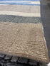 Brandon Kieffer 8x9.9 Blue Handwoven Modern Rug