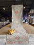 Rachel Mathews 3x11 Teal Red Whitewashed Afghani Oushak Runner