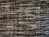 James Chick 8x10 Hand-Woven Durrie Textured Black and Charcoal