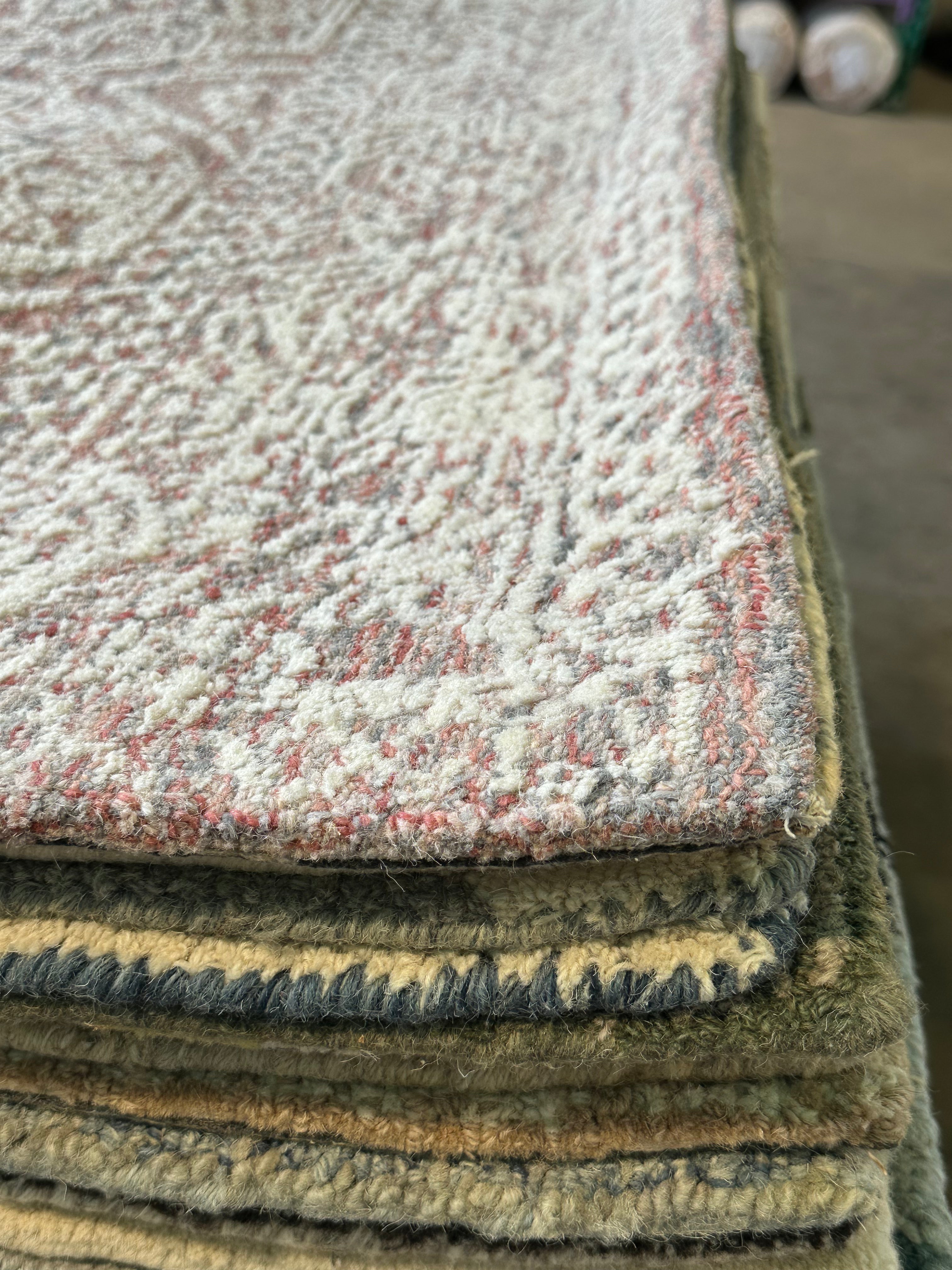 Badass Baxter 5x8 Hand-Tufted Textured Erased